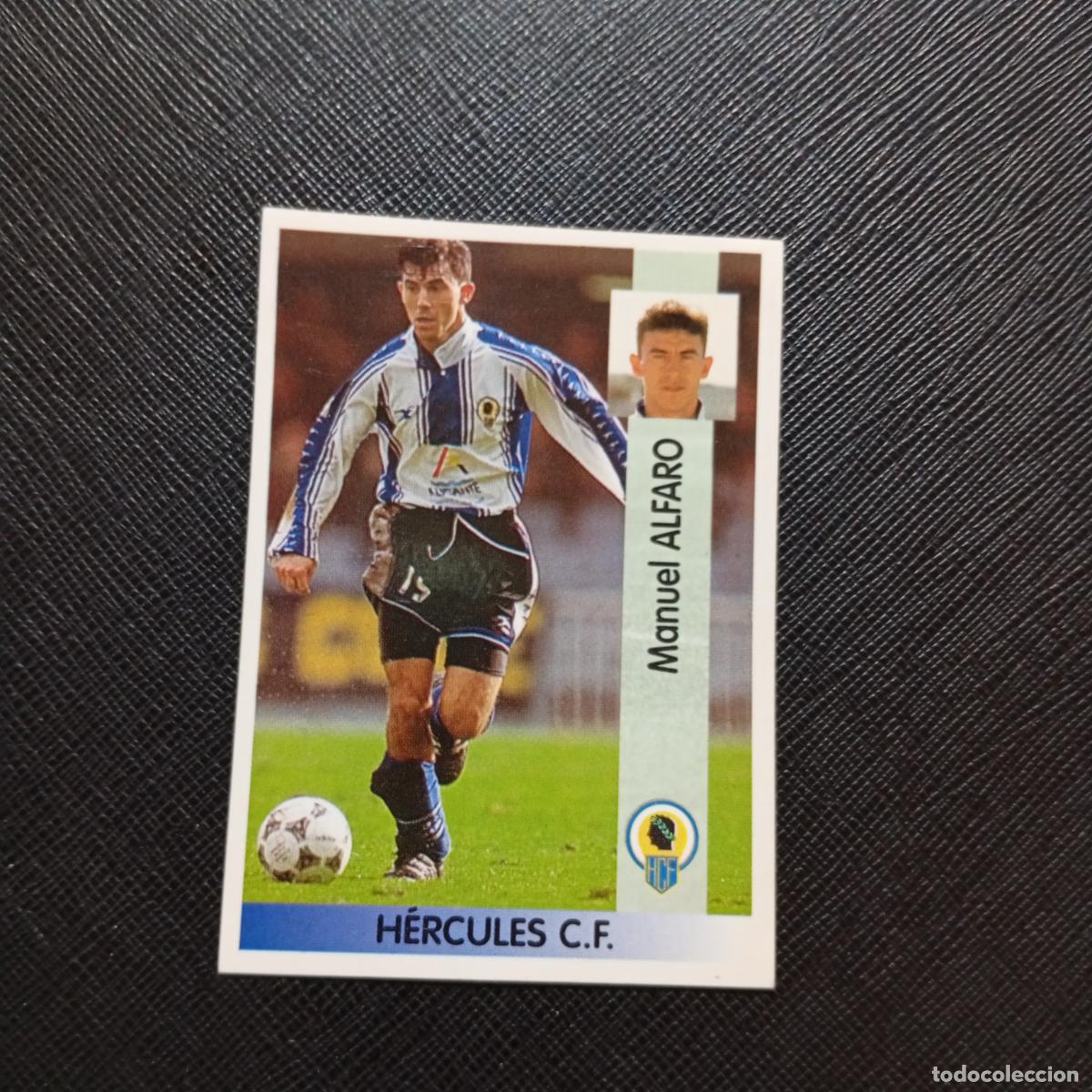 Cromos de F&uacute;tbol: 300 ALFARO HERCULES PANINI 1996 1997 CROMO FUTBOL LIGA 96 97 - SIN PEGAR - A189 PG127 B