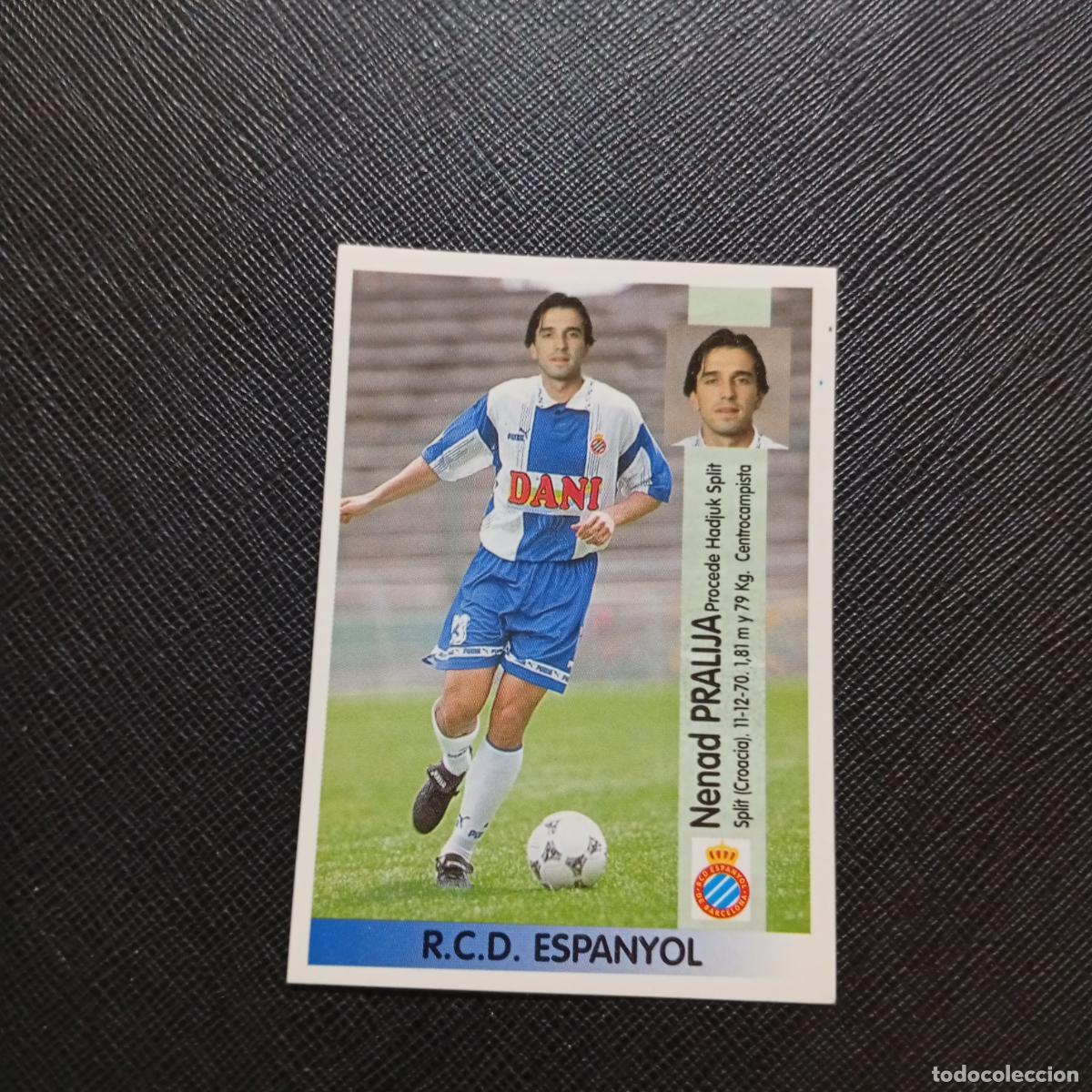 Cromos de F&uacute;tbol: 360 PRALIJA ESPA&Ntilde;OL PANINI 1996 1997 CROMO FUTBOL LIGA 96 97 - SIN PEGAR - A189 PG127