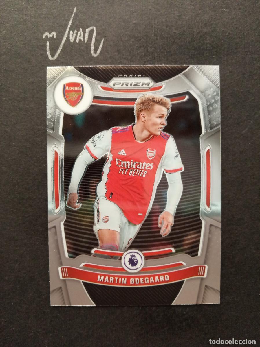 Cromos de F&uacute;tbol: N&ordm; 200 ODEGAARD ARSENAL NORUEGA NORWAY ⚽ PANINI &reg; PRIZM PREMIER LEAGUE 2021 2022 21 22 NUEVO