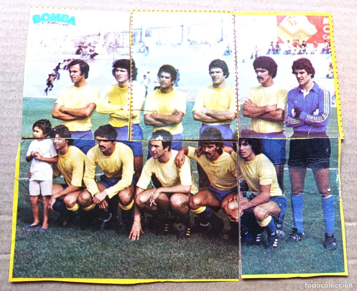 Cromos de F&uacute;tbol: UD LAS PALMAS GRAN CANARIA LOTE 5 CROMOS BOMBA PRONTO 1979 1980 EQUIPO COMPLETO CARD CARTA L207