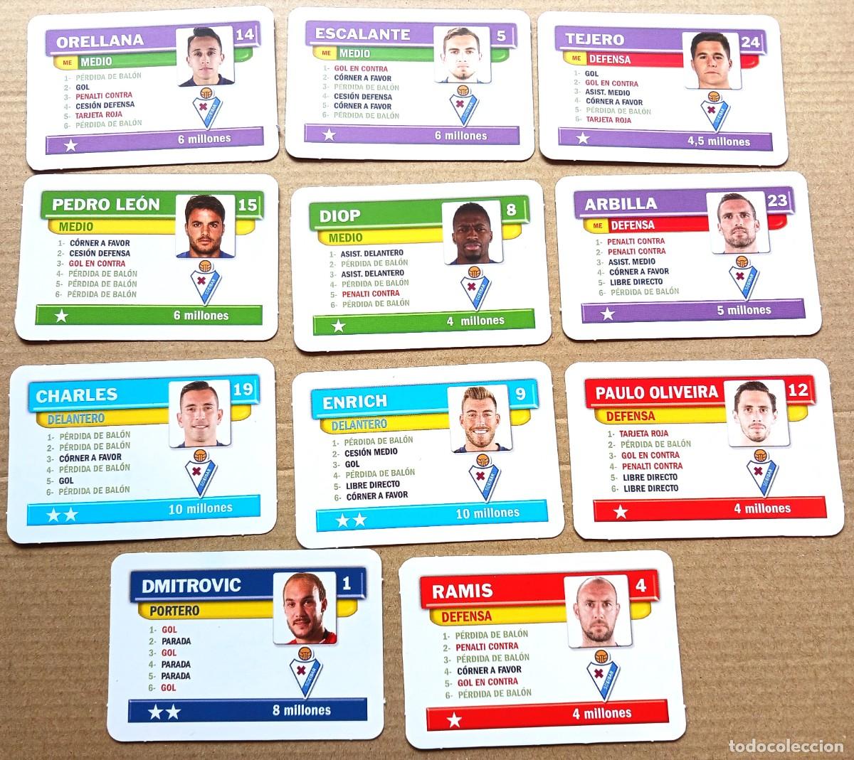 Figurine di Calcio: SD. EIBAR LOTE 11 CROMOS COLECCION COMPLETA JUEGO DE LA LIGA BORRAS 2019 2020 CARD CARTA L214