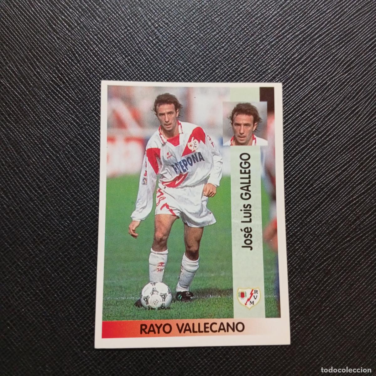 Figurine di Calcio: 332 GALLEGO RAYO VALLECANO PANINI 1996 1997 CROMO FUTBOL LIGA 96 97 - SIN PEGAR - A189 PG172