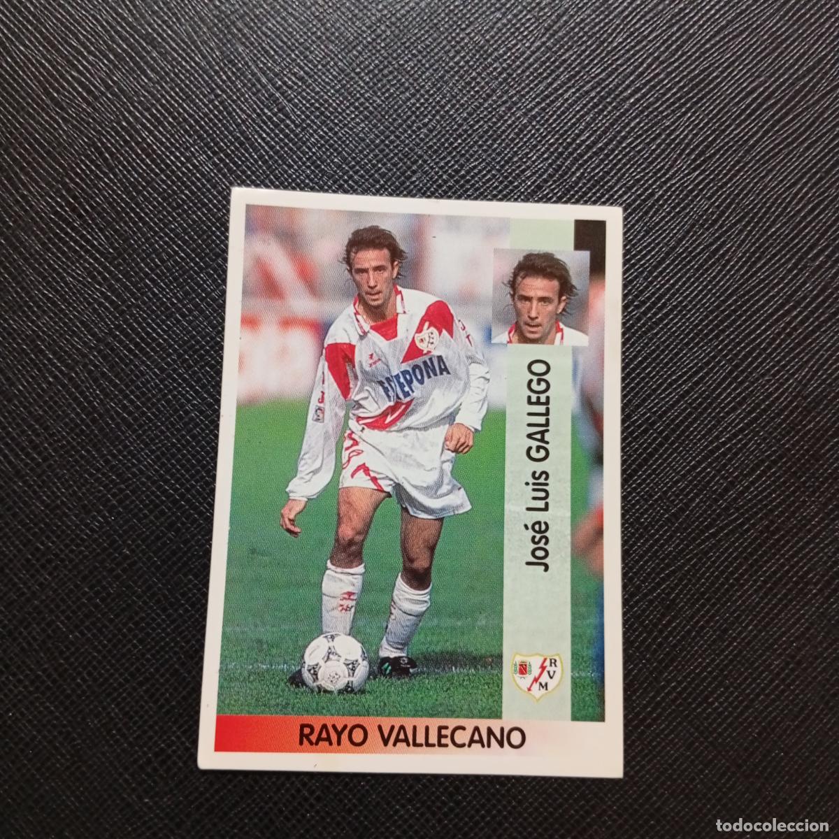 Figurine di Calcio: 332 GALLEGO RAYO VALLECANO PANINI 1996 1997 CROMO FUTBOL LIGA 96 97 - SIN PEGAR - A189 PG136