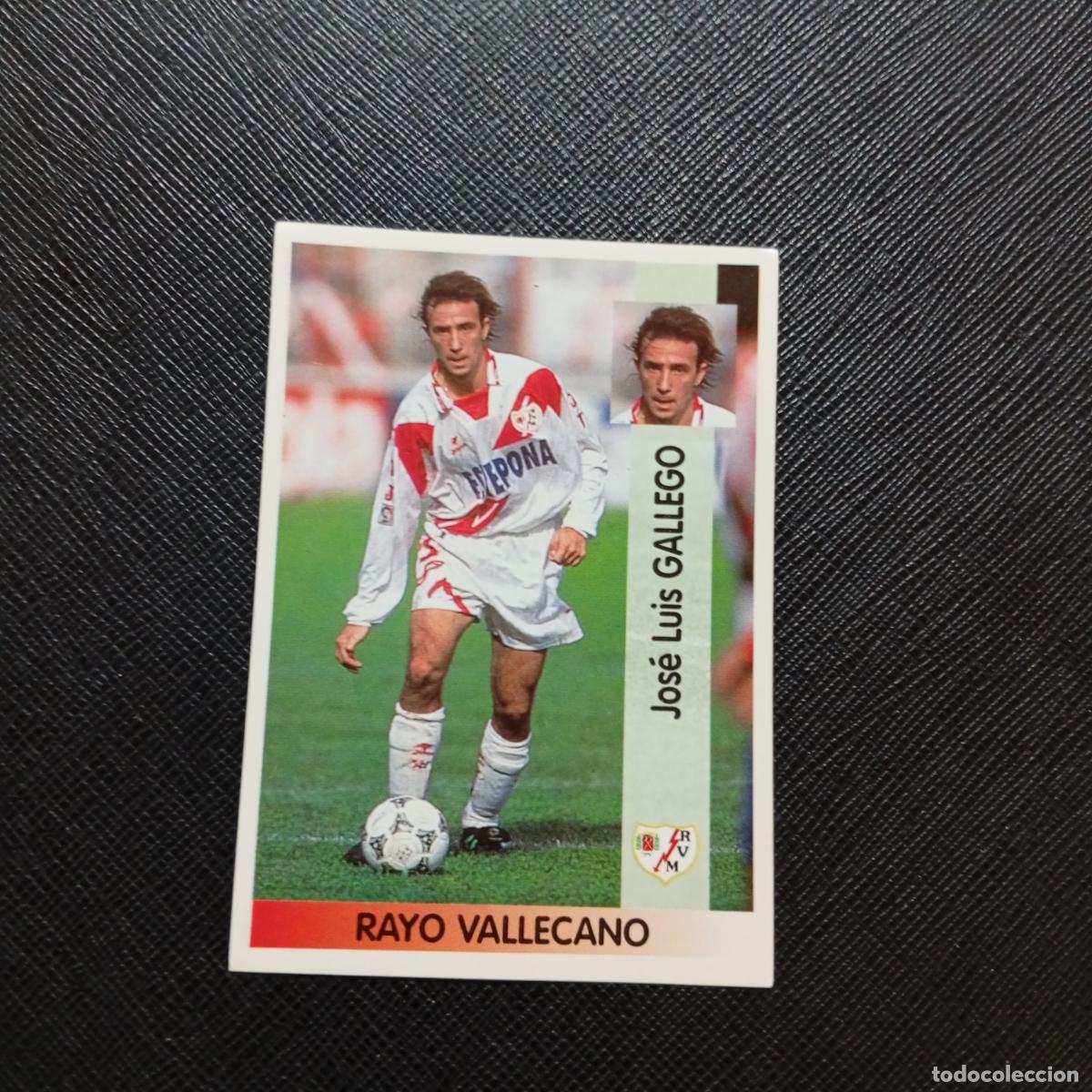 Figurine di Calcio: 332 GALLEGO RAYO VALLECANO PANINI 1996 1997 CROMO FUTBOL LIGA 96 97 - SIN PEGAR - A189 PG136 B
