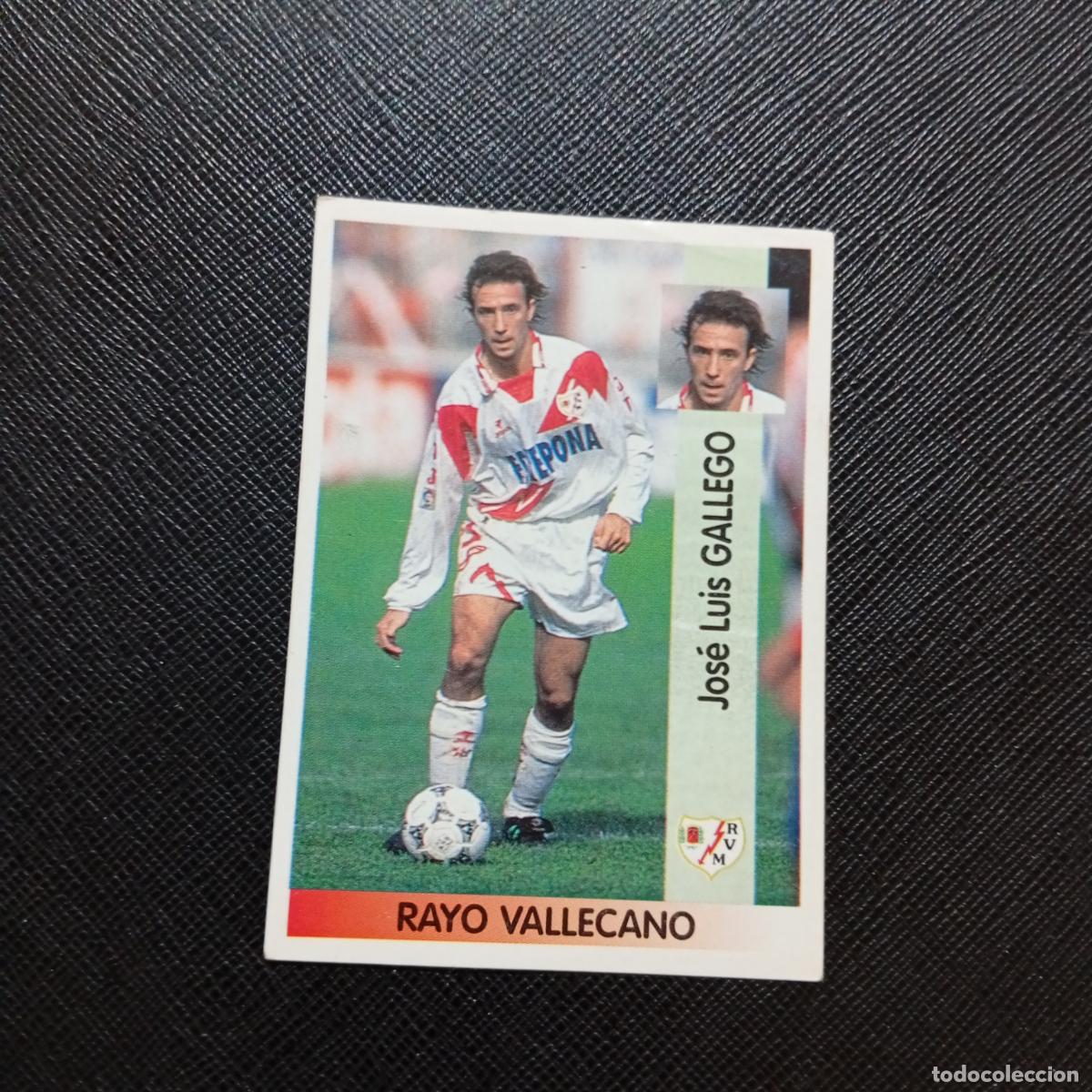 Figurine di Calcio: 332 GALLEGO RAYO VALLECANO PANINI 1996 1997 CROMO FUTBOL LIGA 96 97 - SIN PEGAR - A189 PG145