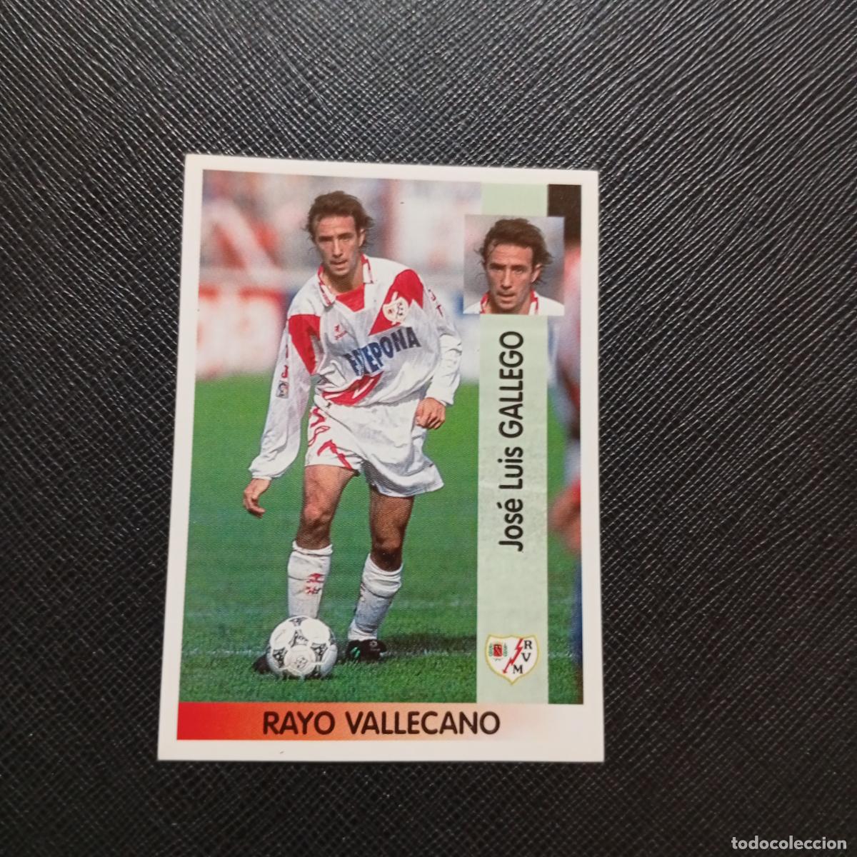 Figurine di Calcio: 332 GALLEGO RAYO VALLECANO PANINI 1996 1997 CROMO FUTBOL LIGA 96 97 - SIN PEGAR - A189 PG145 B