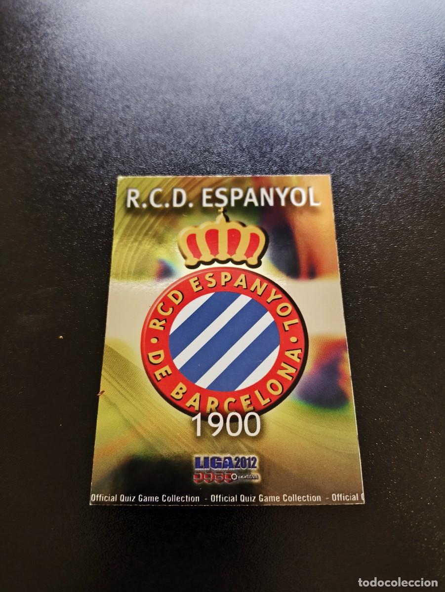 Cromos de Futebol: 190 ESCUDO ESPANYOL BRILLO LISO MUNDICROMO LIGA 2011 2012 11 12 NO PANINI ESTE MEGACRACKS