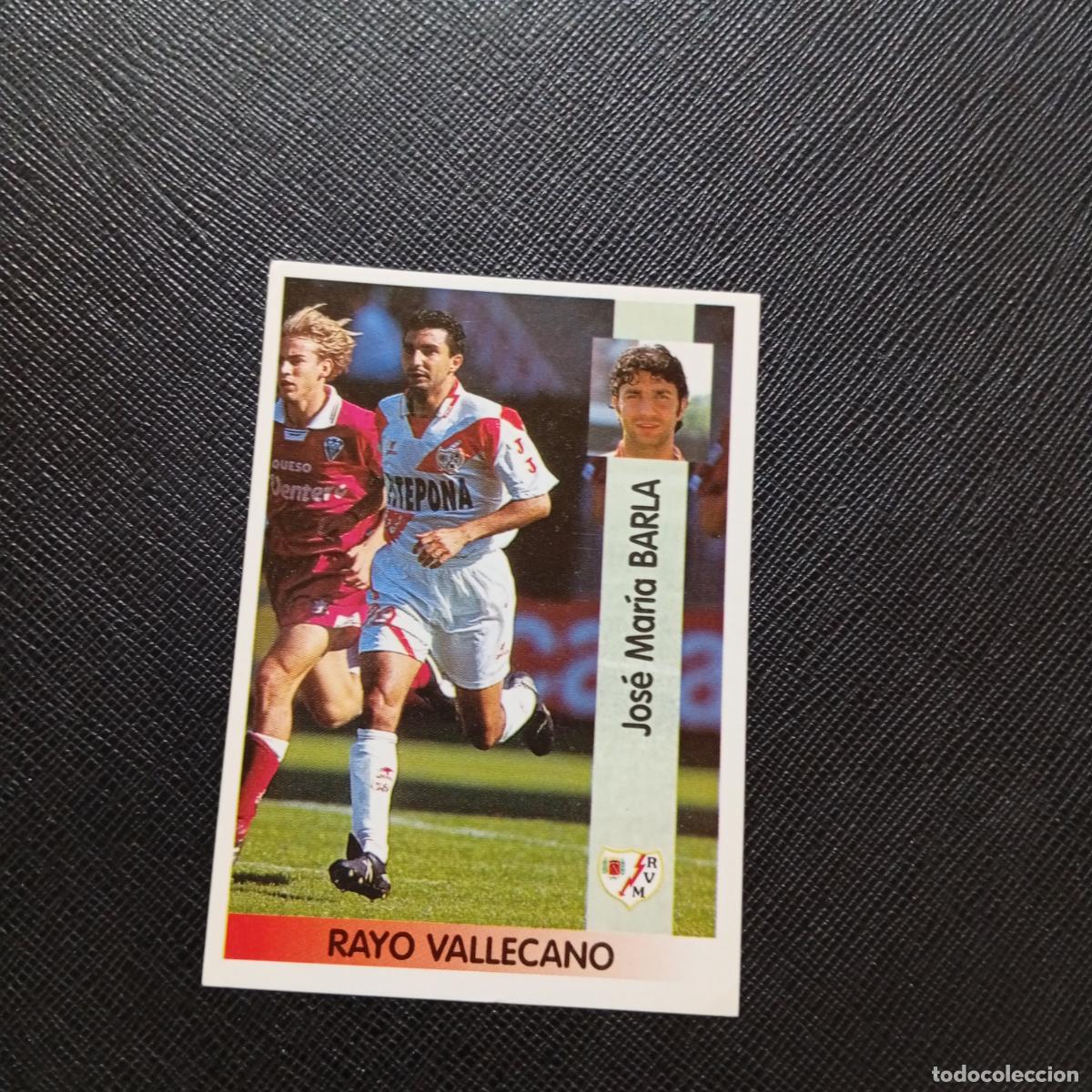 Cromos de Futebol: 330 BARLA RAYO VALLECANO PANINI 1996 1997 CROMO FUTBOL LIGA 96 97 - SIN PEGAR - A189 PG172