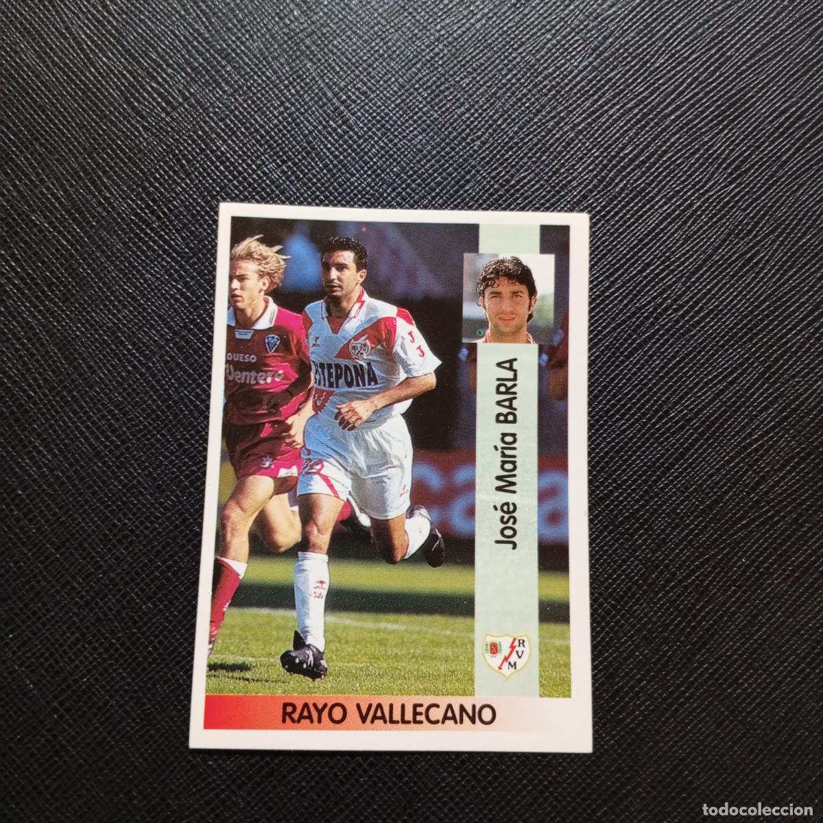 Cromos de Futebol: 330 BARLA RAYO VALLECANO PANINI 1996 1997 CROMO FUTBOL LIGA 96 97 - SIN PEGAR - A189 PG172 B