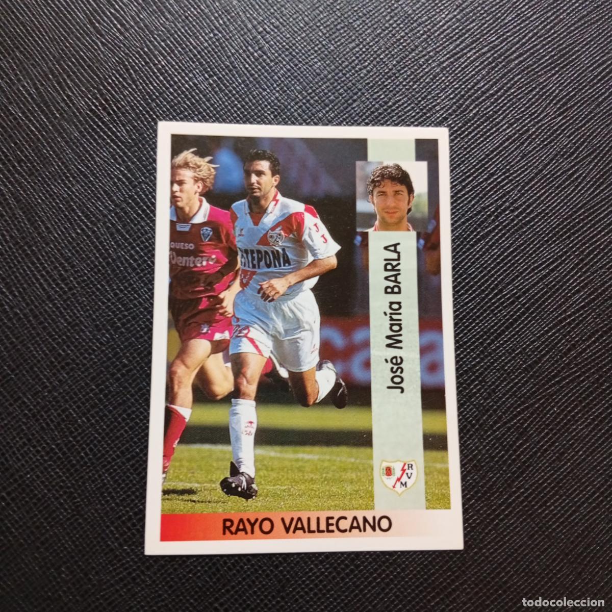 Cromos de Futebol: 330 BARLA RAYO VALLECANO PANINI 1996 1997 CROMO FUTBOL LIGA 96 97 - SIN PEGAR - A189 PG181