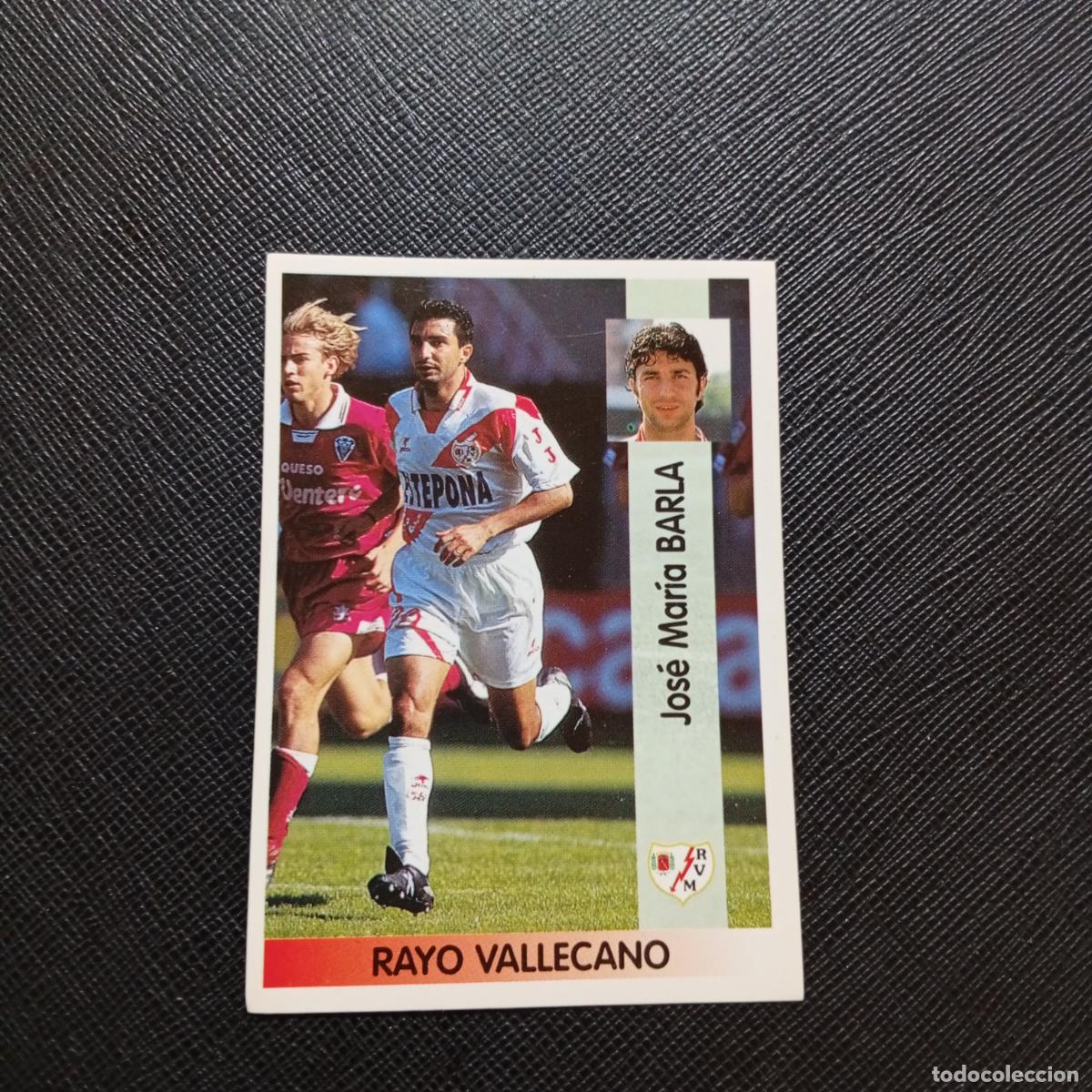 Cromos de Futebol: 330 BARLA RAYO VALLECANO PANINI 1996 1997 CROMO FUTBOL LIGA 96 97 - SIN PEGAR - A189 PG181 B