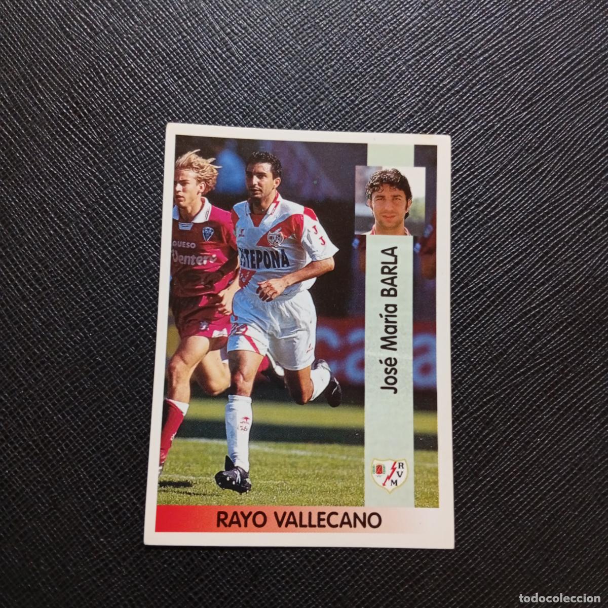 Cromos de Futebol: 330 BARLA RAYO VALLECANO PANINI 1996 1997 CROMO FUTBOL LIGA 96 97 - SIN PEGAR - A189 PG190