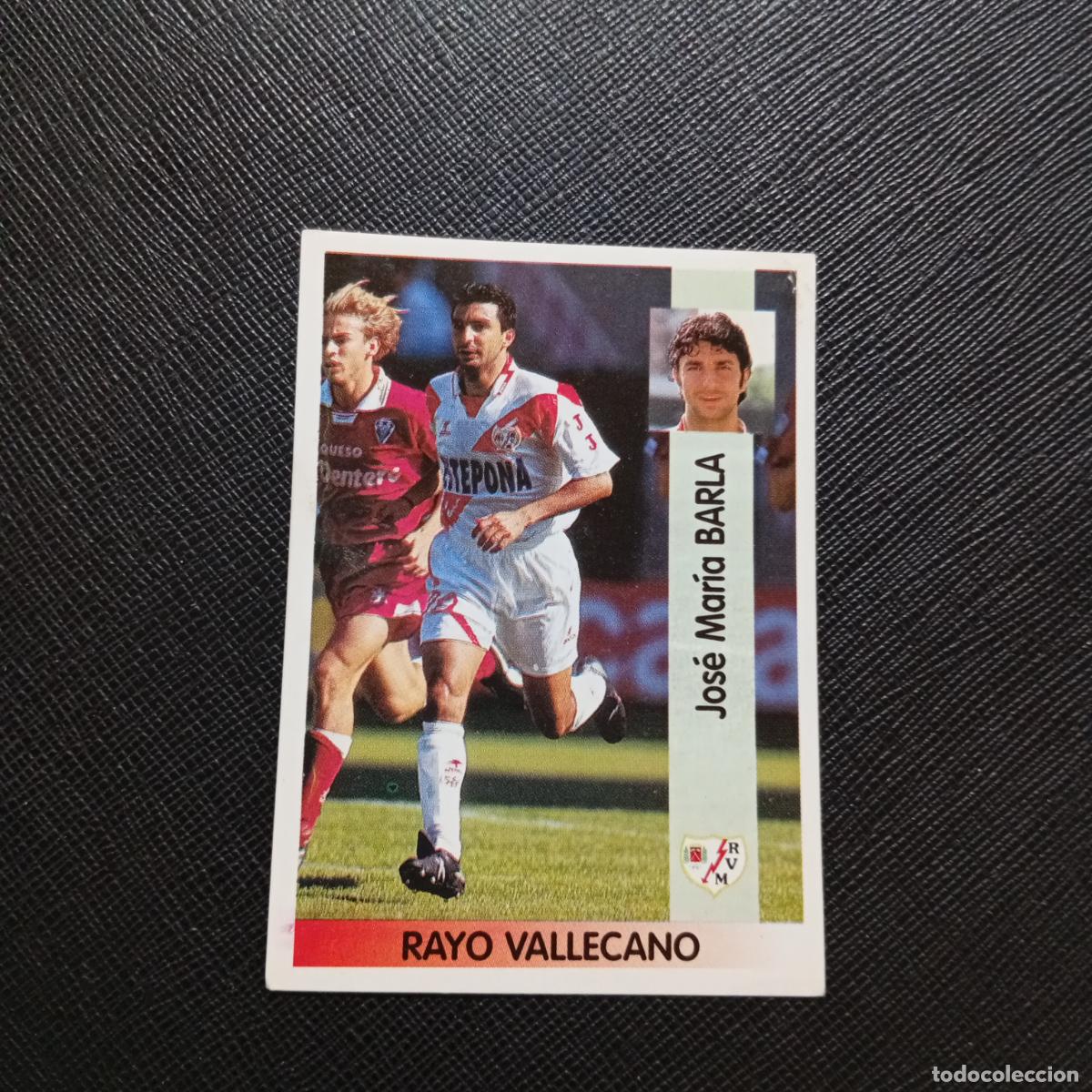 Cromos de Futebol: 330 BARLA RAYO VALLECANO PANINI 1996 1997 CROMO FUTBOL LIGA 96 97 - SIN PEGAR - A189 PG190 B