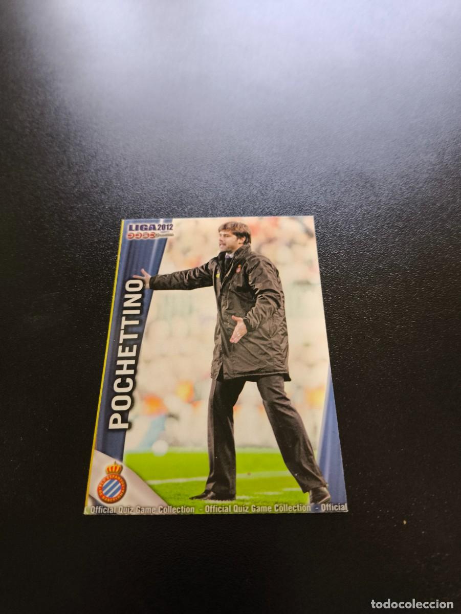 Cromos de F&uacute;tbol: 192 POCHETTINO BRILLO LIS ESPANYOL MUNDICROMO LIGA 2011 2012 11 12 NO PANINI ESTE MEGACRACKS