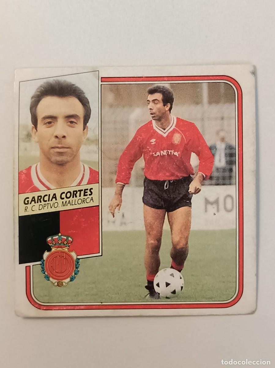 Cromos de F&uacute;tbol: GARCIA CORTES R.C.D. MALLORCA LIGA 89/90 ESTE