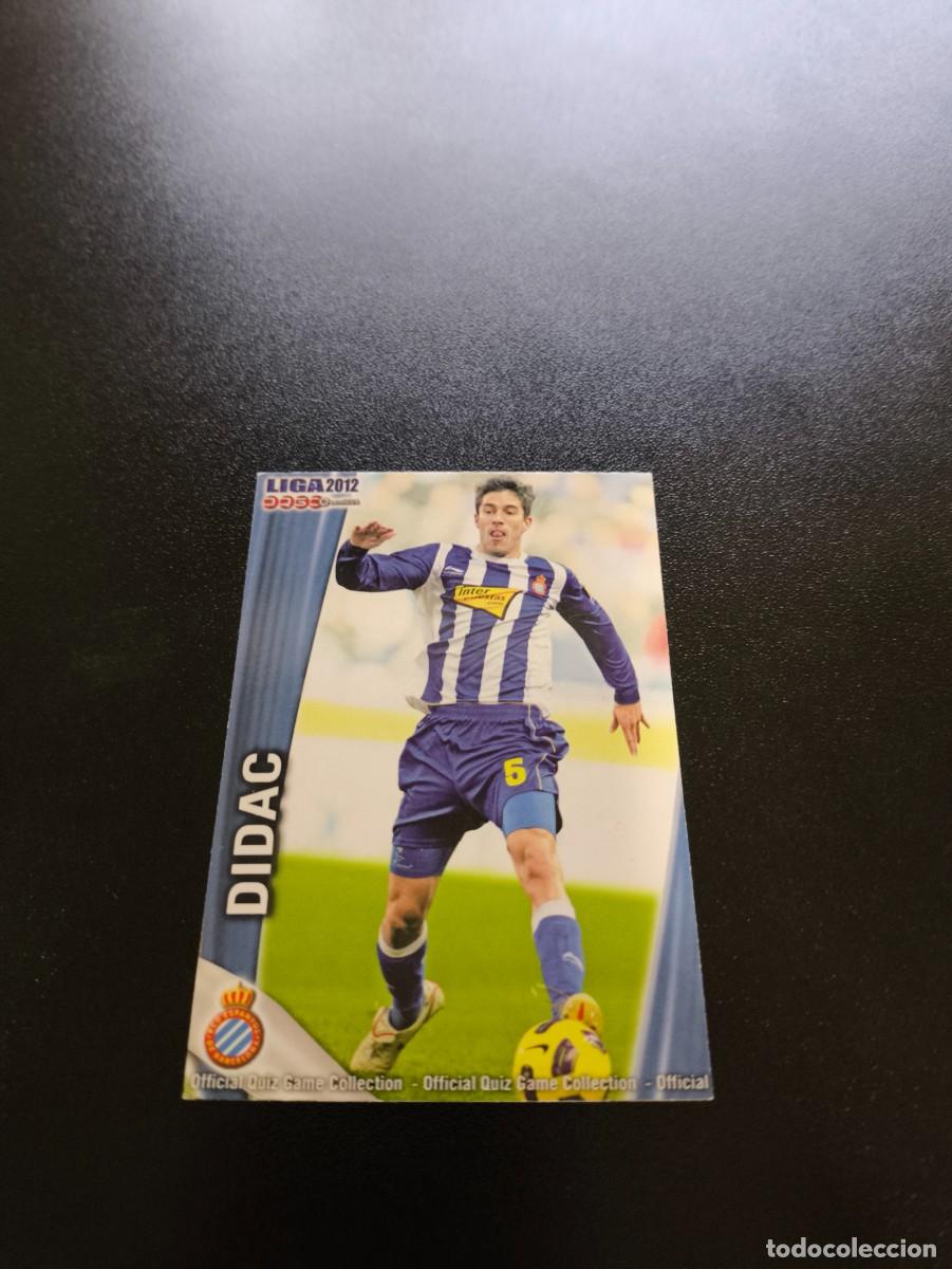 Cromos de F&uacute;tbol: 195 DIDAC ESPANYOL MUNDICROMO LIGA 2011 2012 11 12 NO PANINI ESTE MEGACRACKS