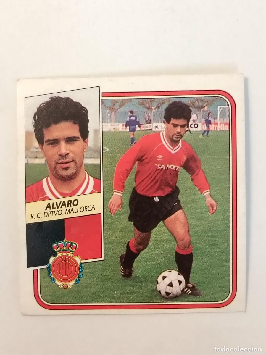 Cromos de F&uacute;tbol: ALVARO R.C.D. MALLORCA LIGA 89/90 ESTE