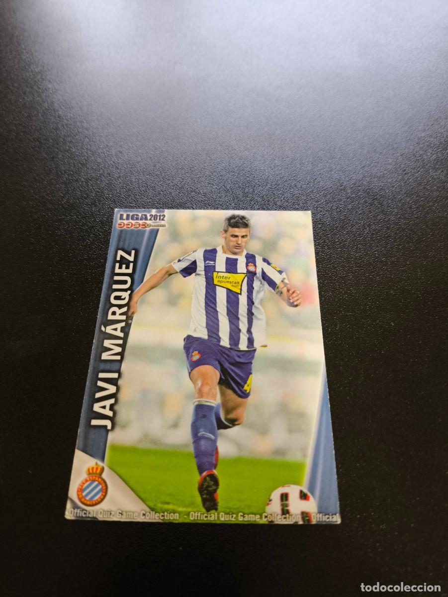 Cromos de F&uacute;tbol: 201 JAVI MARQUEZ ESPANYOL MUNDICROMO LIGA 2011 2012 11 12 NO PANINI ESTE MEGACRACKS