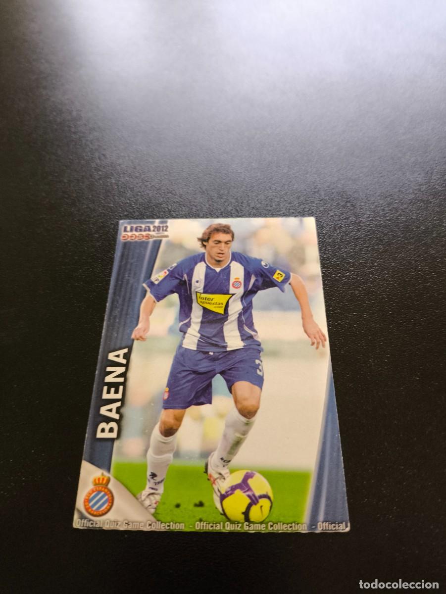 Cromos de F&uacute;tbol: 202 BAENA ESPANYOL MUNDICROMO LIGA 2011 2012 11 12 NO PANINI ESTE MEGACRACKS