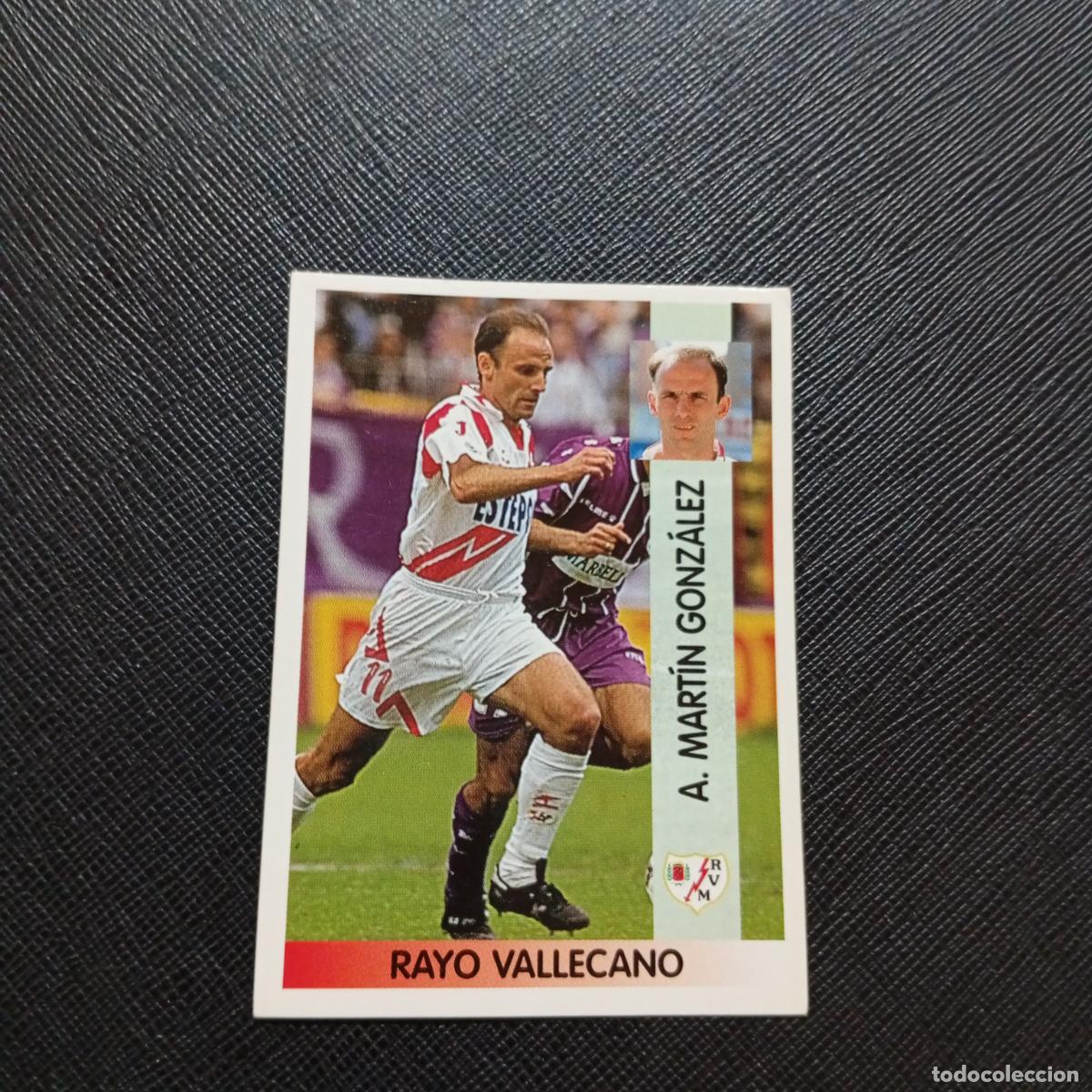 Cromos de F&uacute;tbol: 325 MARTIN GONZALEZ RAYO VALLECANO PANINI 1996 1997 CROMO FUTBOL LIGA 96 97 - SIN PEGAR - A189 PG208