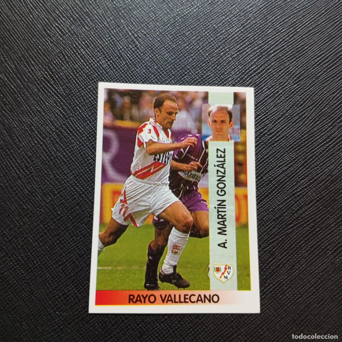 Cromos de F&uacute;tbol: 325 MARTIN GONZALEZ RAYO VALLECANO PANINI 1996 1997 CROMO FUTBOL LIGA 96 97 - SIN PEGAR - A189 PG208