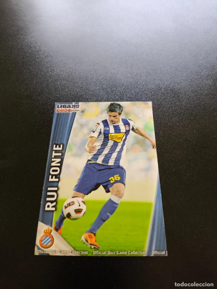 Cartes &agrave; collectionner de Football: 206 RUI FONTE ESPANYOL MUNDICROMO LIGA 2011 2012 11 12 NO PANINI ESTE MEGACRACKS