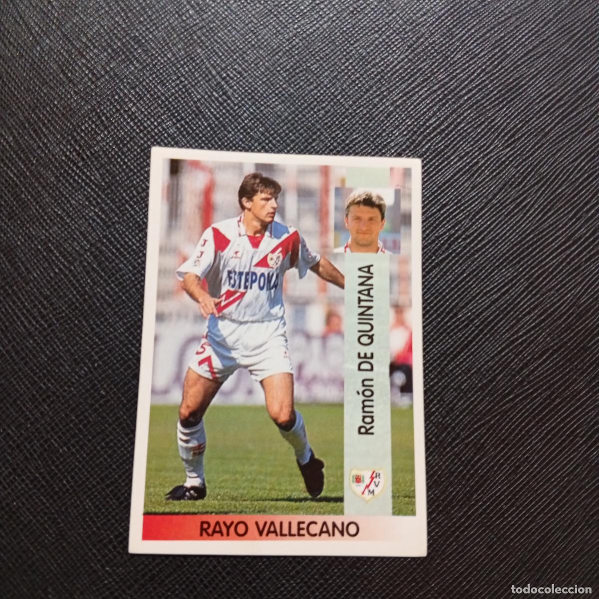 Cartes &agrave; collectionner de Football: 324 DE QUINTANA RAYO VALLECANO PANINI 1996 1997 CROMO FUTBOL LIGA 96 97 - SIN PEGAR - A189 PG217