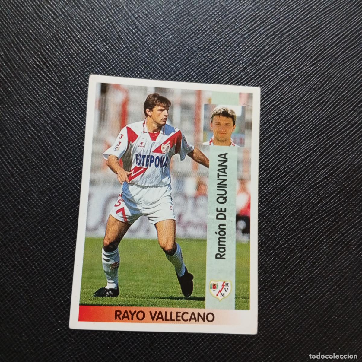 Cartes &agrave; collectionner de Football: 324 DE QUINTANA RAYO VALLECANO PANINI 1996 1997 CROMO FUTBOL LIGA 96 97 - SIN PEGAR - A189 PG208