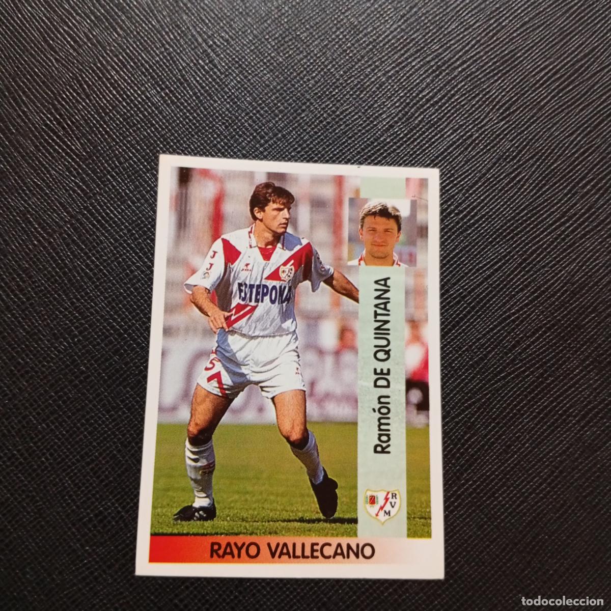 Cartes &agrave; collectionner de Football: 324 DE QUINTANA RAYO VALLECANO PANINI 1996 1997 CROMO FUTBOL LIGA 96 97 - SIN PEGAR - A189 PG208 B
