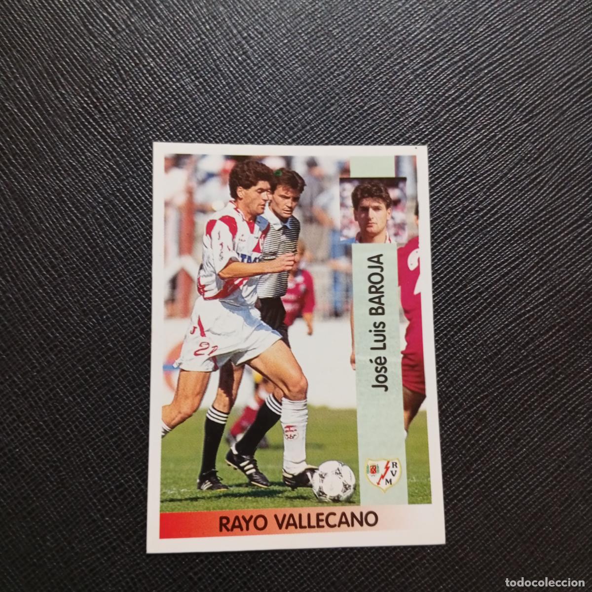 Cromos de F&uacute;tbol: 323 BAROJA RAYO VALLECANO PANINI 1996 1997 CROMO FUTBOL LIGA 96 97 - SIN PEGAR - A189 PG280 B