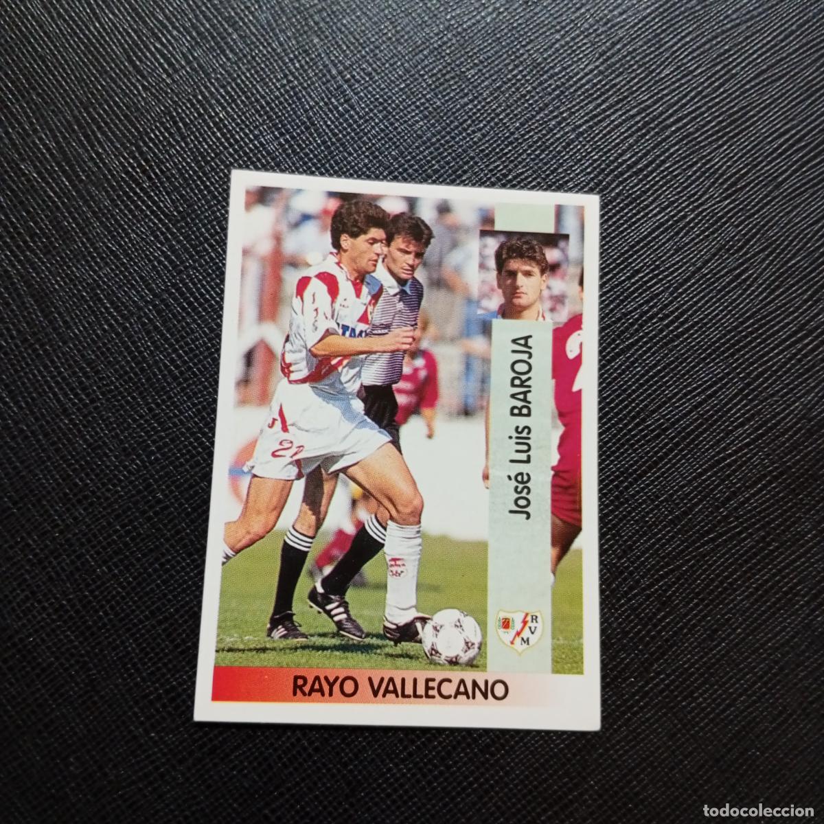 Cromos de F&uacute;tbol: 323 BAROJA RAYO VALLECANO PANINI 1996 1997 CROMO FUTBOL LIGA 96 97 - SIN PEGAR - A189 PG289