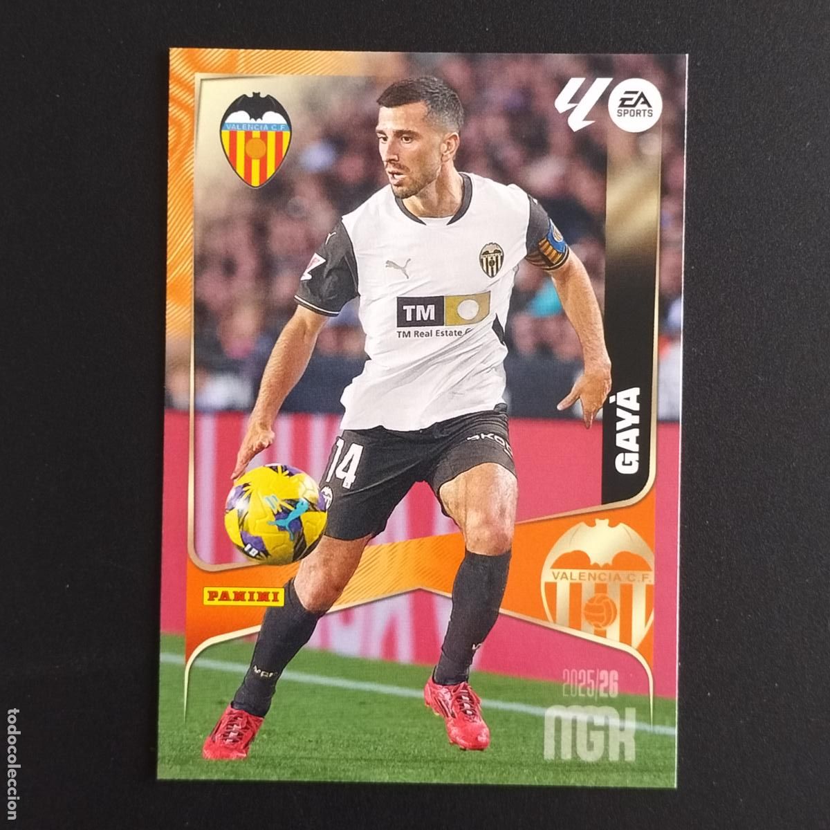 Cromos de F&uacute;tbol: MGK 351 GAYA VALENCIA CROMOS ALBUM MEGACRACKS LIGA FUTBOL 2025 2026 25 26