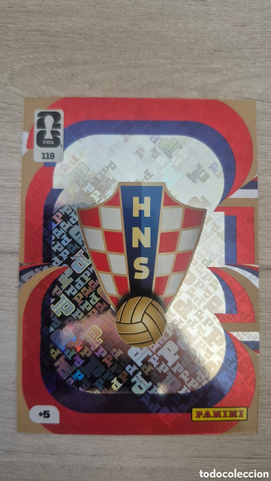 Cromos de F&uacute;tbol: N&deg;119 Escudo Croacia Adrenalyn FIFA World Cup 26