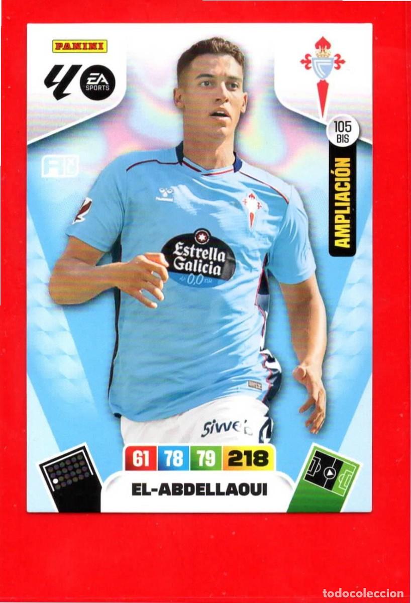 Cromos de F&uacute;tbol: 105 Bis El-Abdellaoui - R.C. CELTA - Ampliaci&oacute;n - Sobre Momentum Oro - Adrenalyn Liga 2026 25 26 - 1