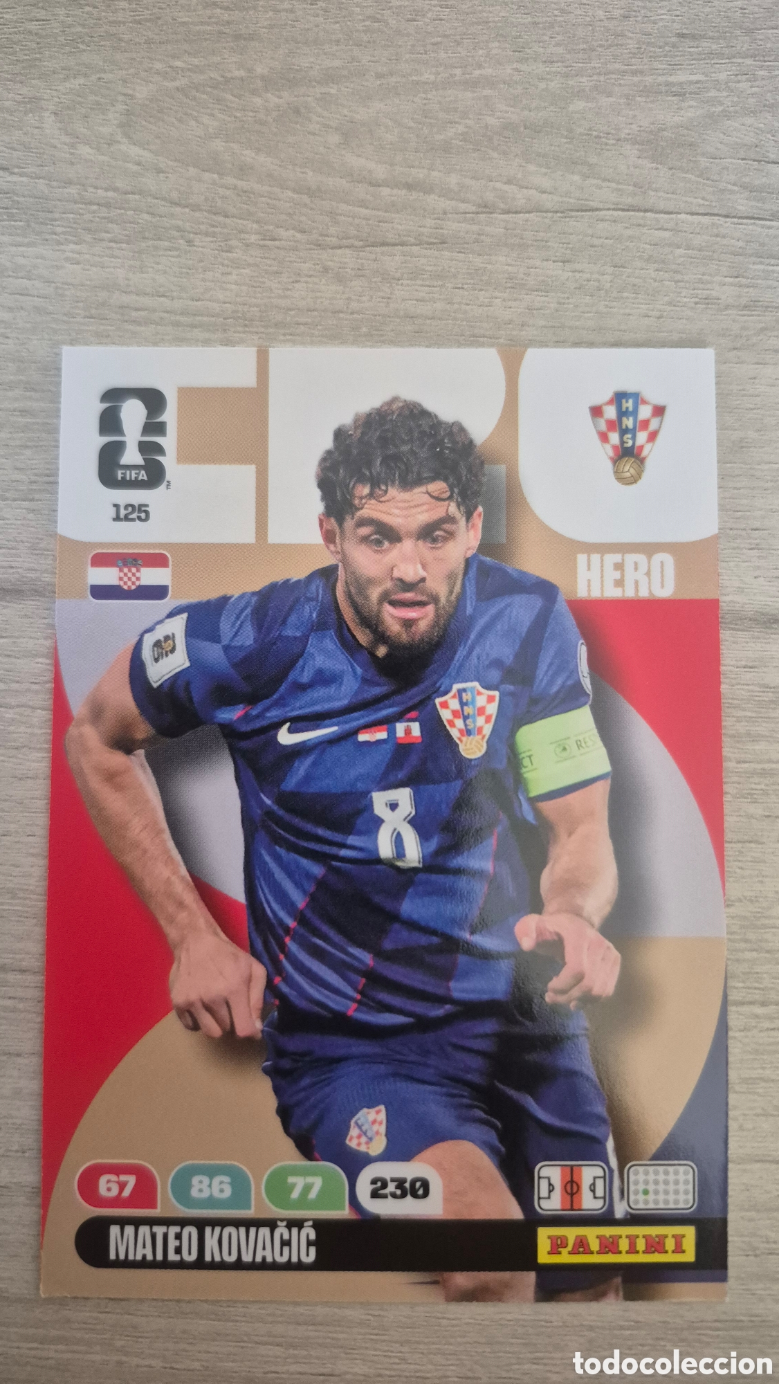 Cromos de F&uacute;tbol: N&deg;125 Croacia Mateo Kovačić Adrenalyn FIFA World Cup 26