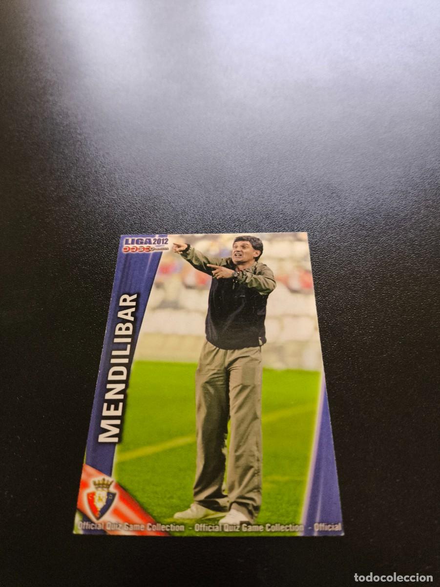 Cromos de F&uacute;tbol: 219 MENDILIBAR OSASUNA MUNDICROMO LIGA 2011 2012 11 12 NO PANINI ESTE MEGACRACKS