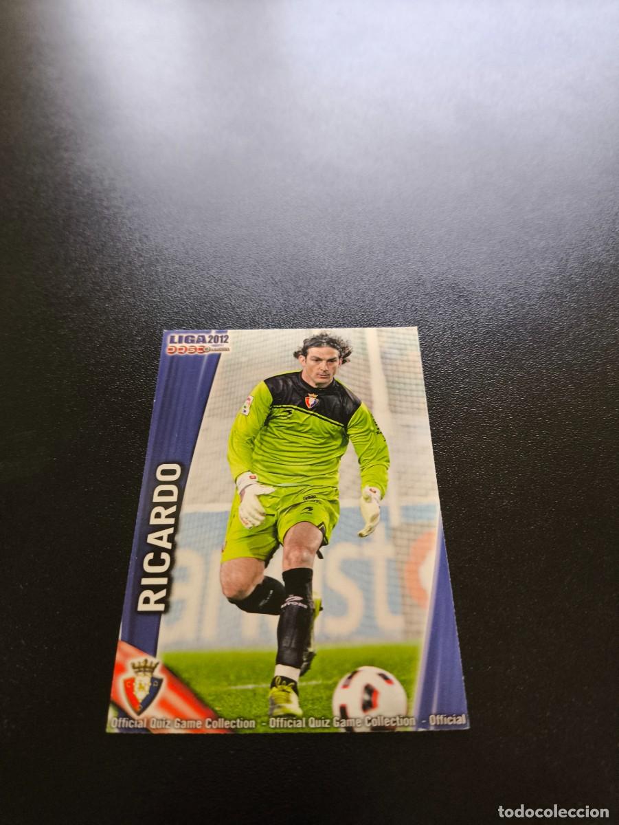 Cromos de F&uacute;tbol: 220 RICARDO OSASUNA MUNDICROMO LIGA 2011 2012 11 12 NO PANINI ESTE MEGACRACKS