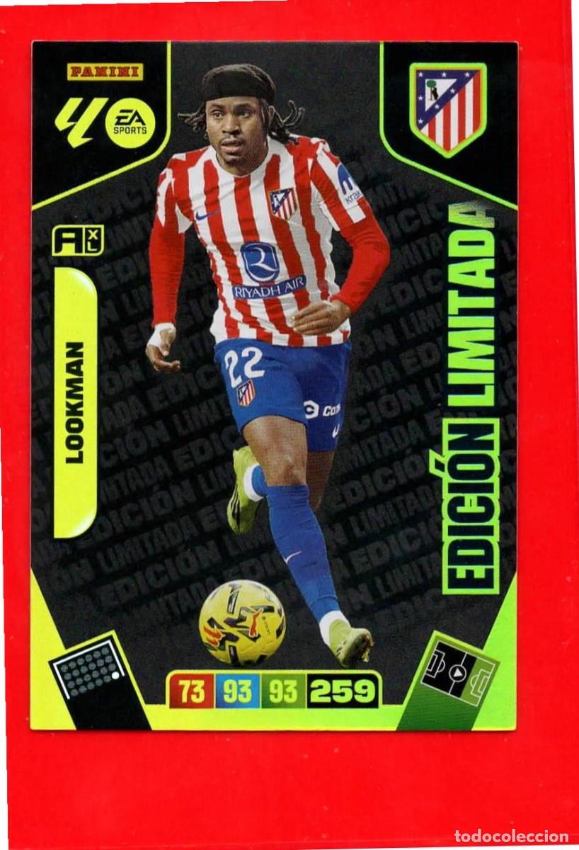 Cromos de F&uacute;tbol: Lookman - ATLETICO MADRID - Edici&oacute;n Limitada - Sobre Momentum Oro - Adrenalyn Liga 2026 25 26