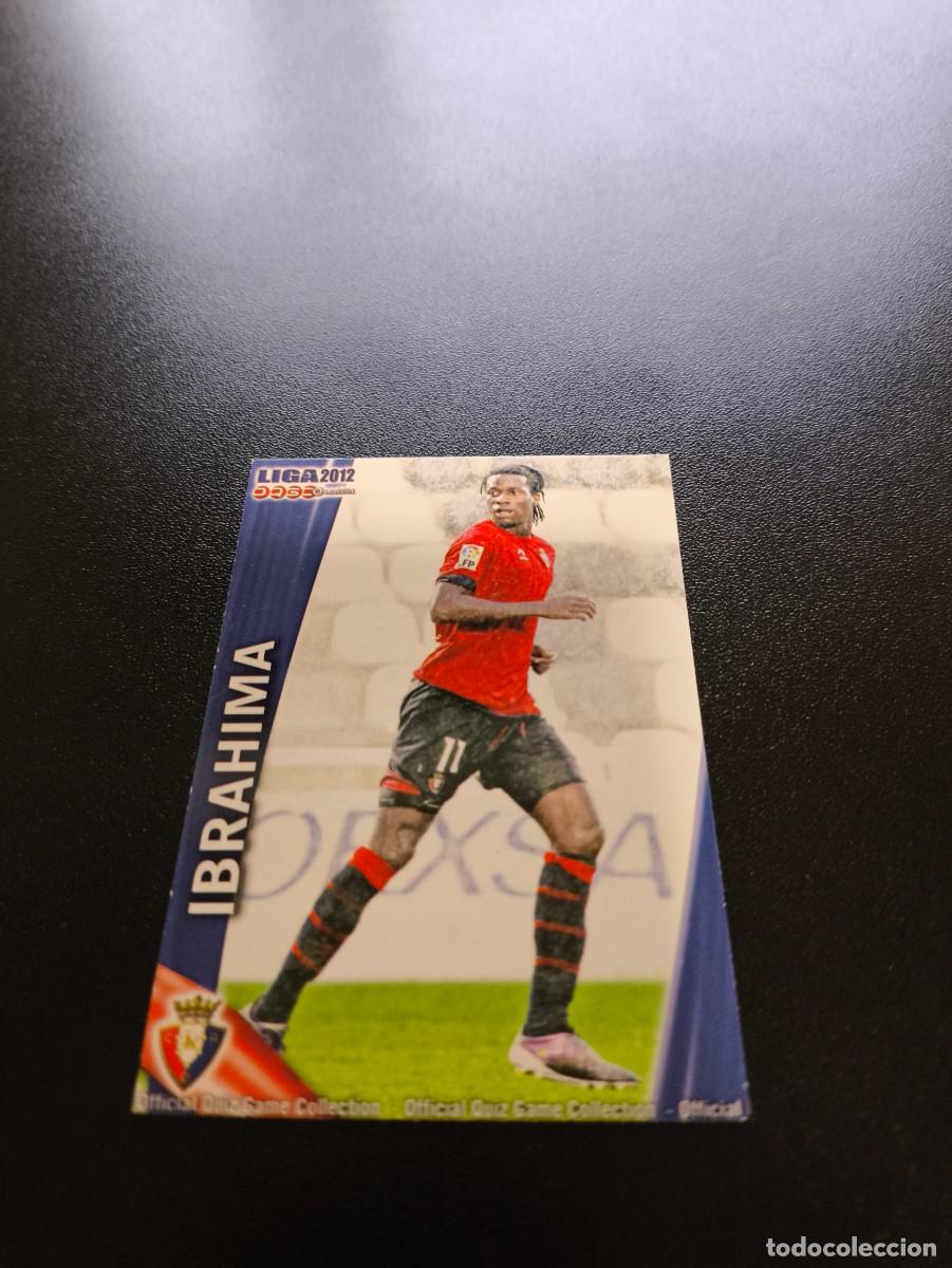 Cromos de F&uacute;tbol: 232 Ibrahima ALTA OSASUNA MUNDICROMO LIGA 2011 2012 11 12 NO PANINI ESTE MEGACRACKS