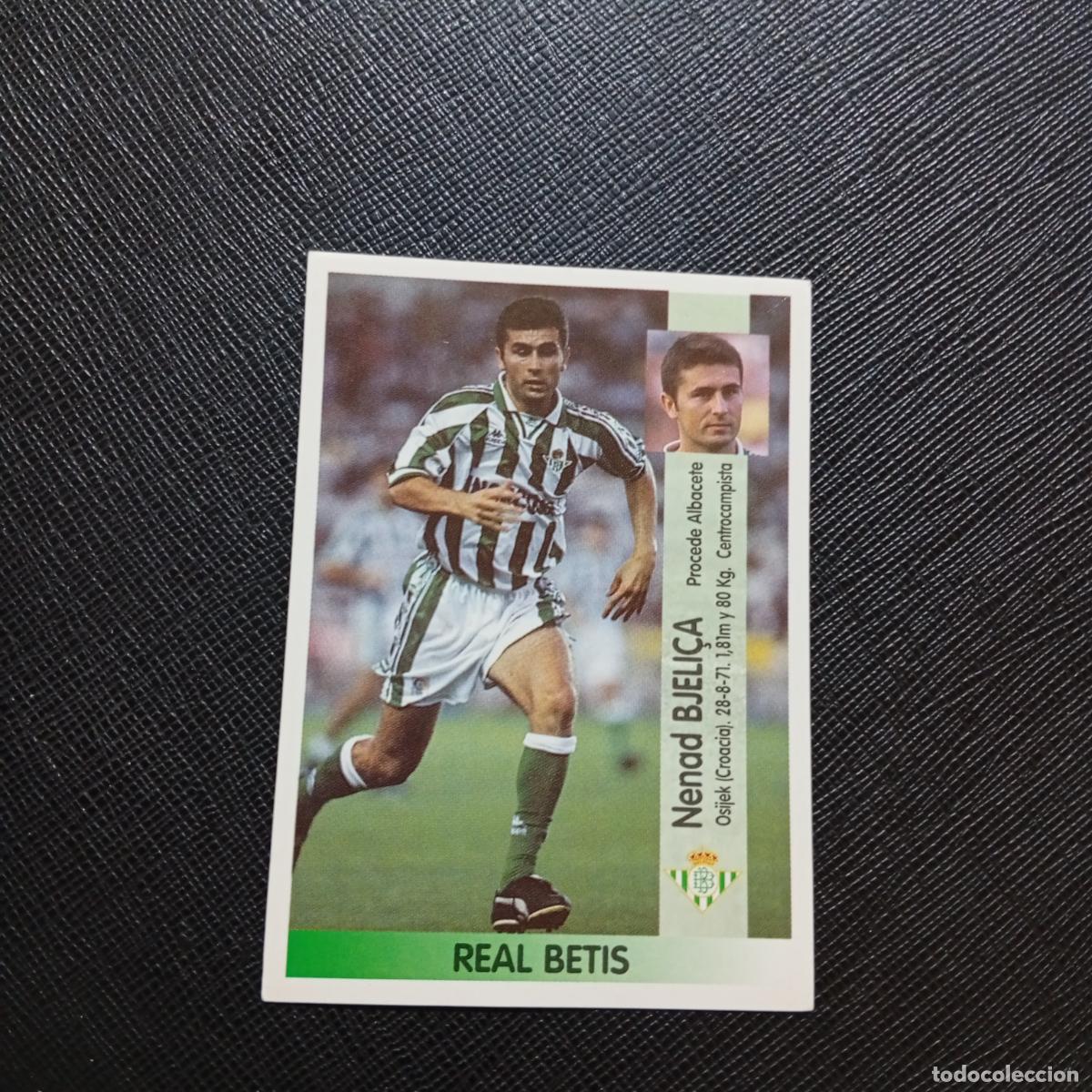 Cromos de Futebol: 375 BJELICA REAL BETIS PANINI 1996 1997 CROMO FUTBOL LIGA 96 97 - SIN PEGAR - A189 PG433