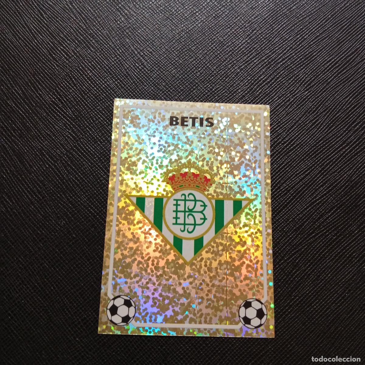 Cromos de Futebol: R ESCUDO REAL BETIS PANINI 1996 1997 CROMO FUTBOL LIGA 96 97 - SIN PEGAR - A189 PG433