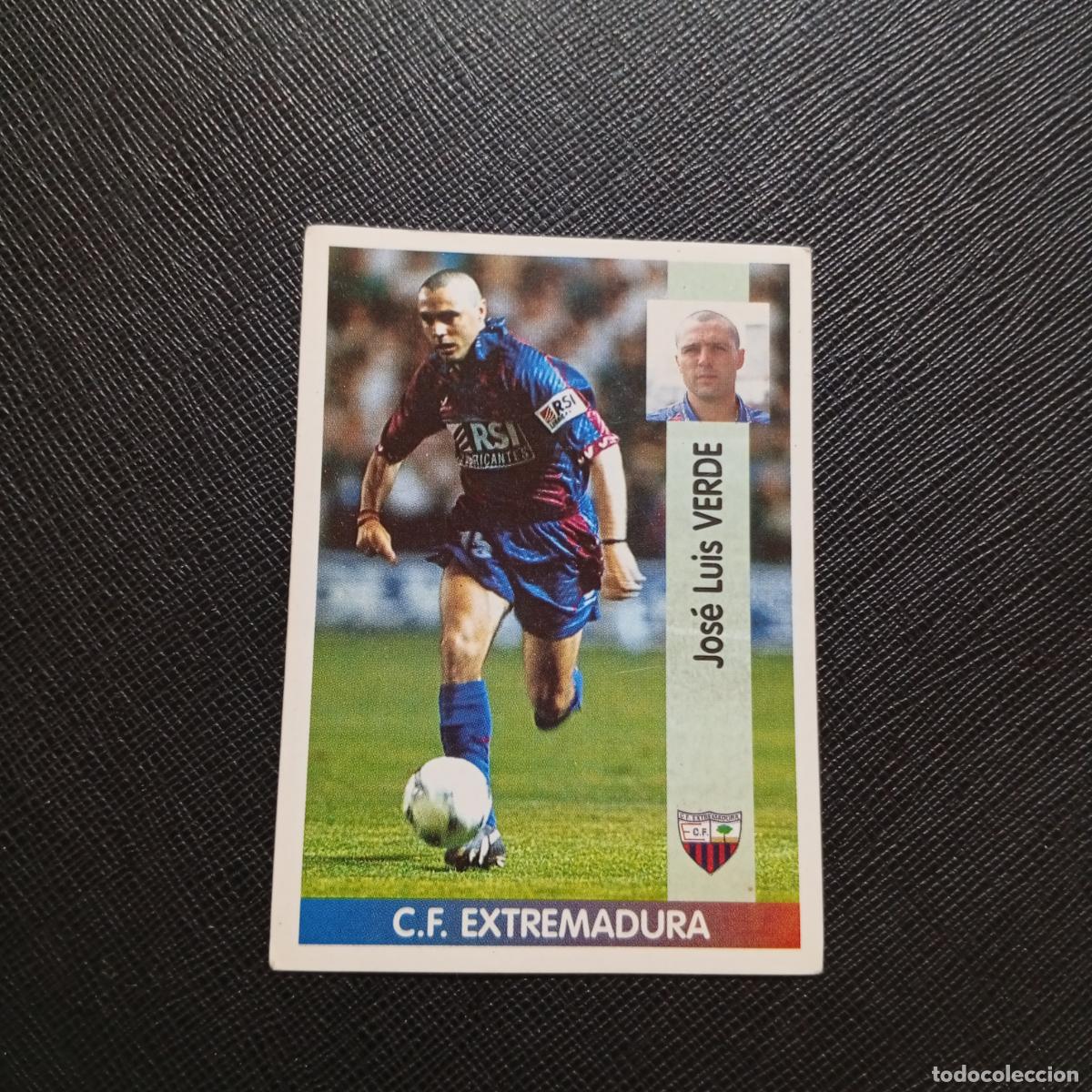 Cromos de F&uacute;tbol: 348 VERDE EXTREMADURA PANINI 1996 1997 CROMO FUTBOL LIGA 96 97 - SIN PEGAR - A189 PG442