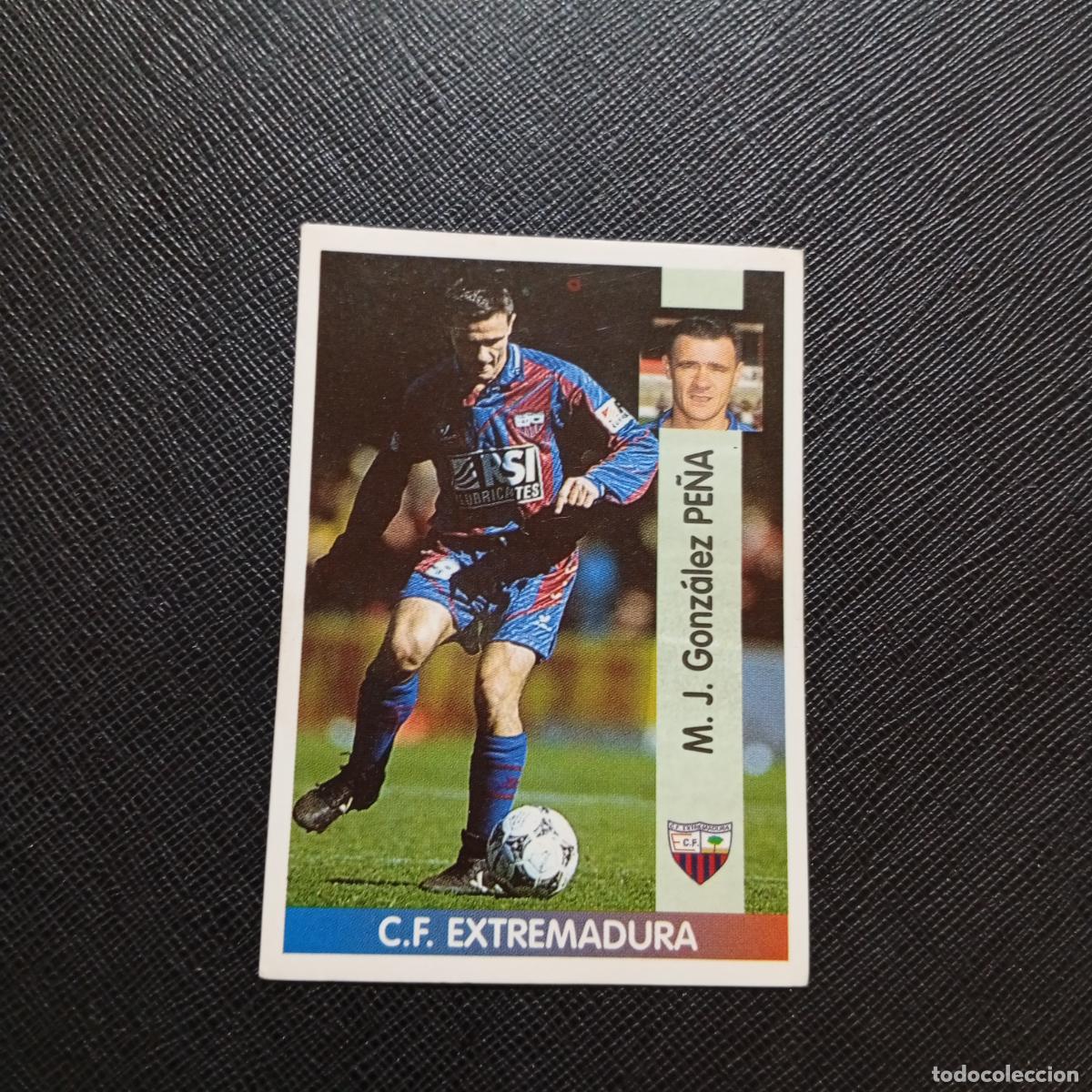 Cromos de F&uacute;tbol: 347 PE&Ntilde;A EXTREMADURA PANINI 1996 1997 CROMO FUTBOL LIGA 96 97 - SIN PEGAR - A189 PG442