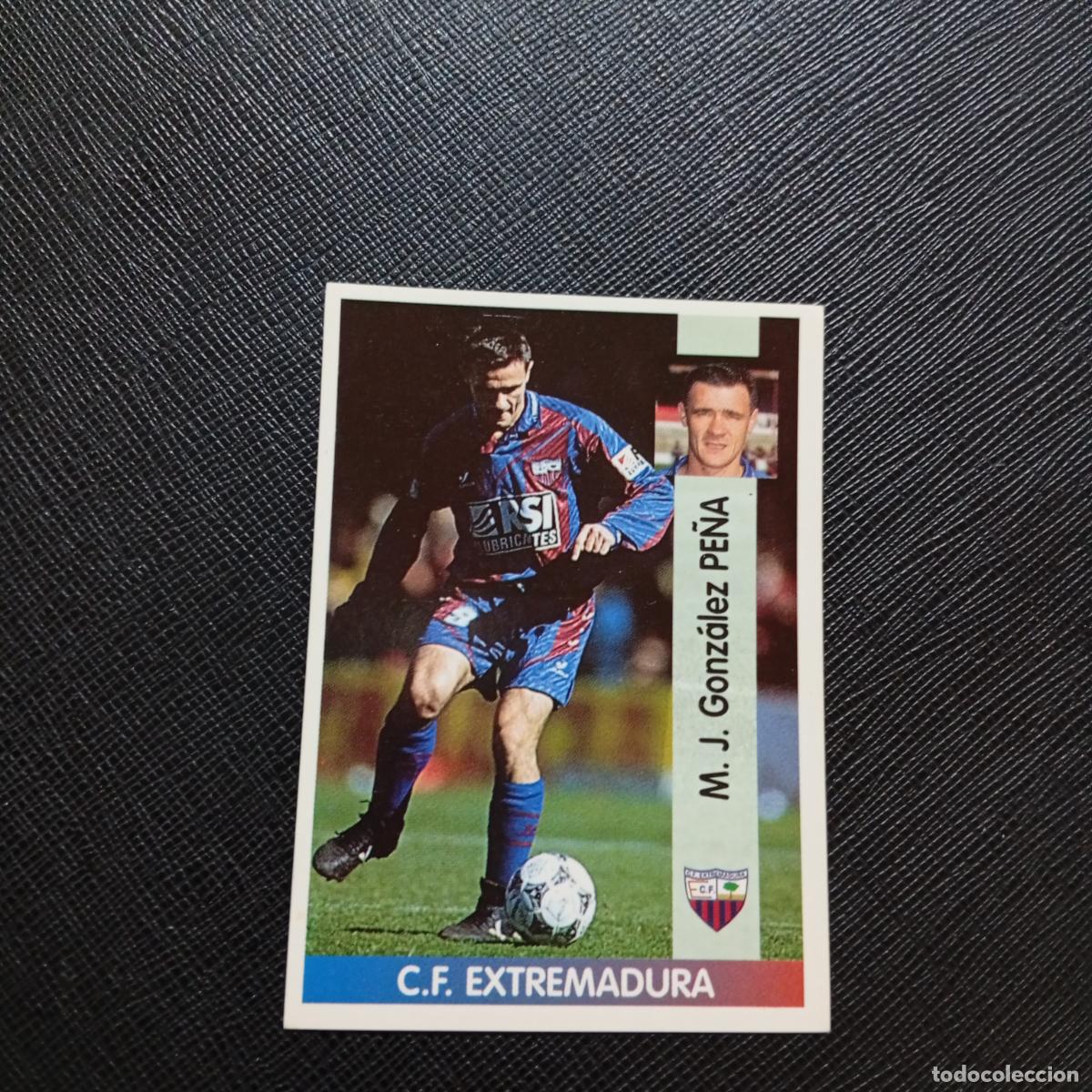 Cromos de F&uacute;tbol: 347 PE&Ntilde;A EXTREMADURA PANINI 1996 1997 CROMO FUTBOL LIGA 96 97 - SIN PEGAR - A189 PG451