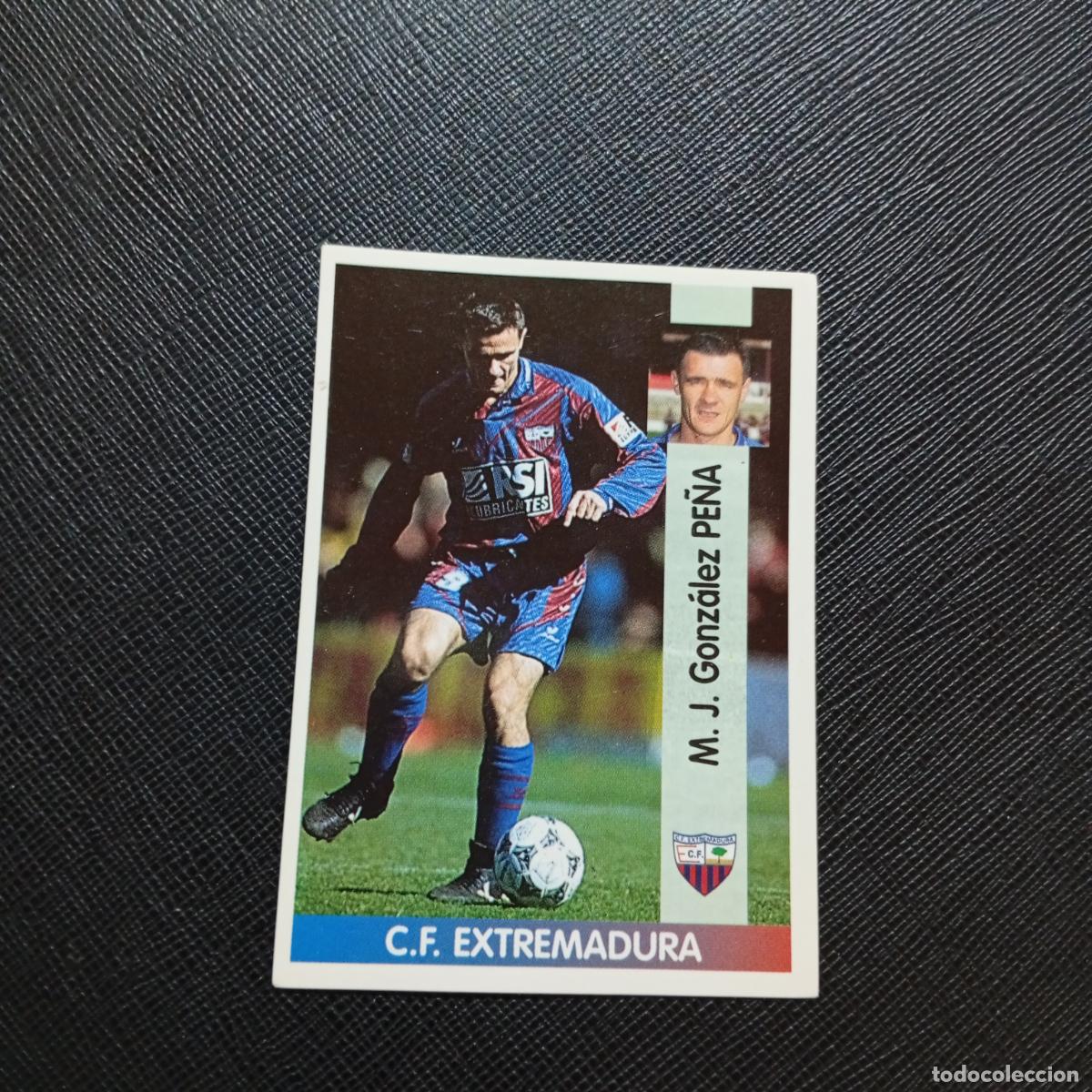 Cromos de F&uacute;tbol: 347 PE&Ntilde;A EXTREMADURA PANINI 1996 1997 CROMO FUTBOL LIGA 96 97 - SIN PEGAR - A189 PG451 B