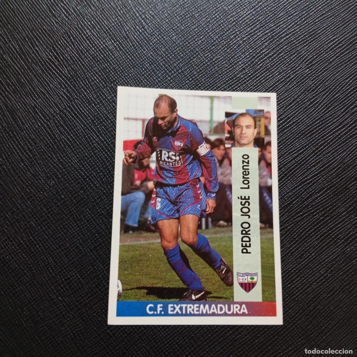 Cromos de F&uacute;tbol: 345 PEDRO JOSE EXTREMADURA PANINI 1996 1997 CROMO FUTBOL LIGA 96 97 - SIN PEGAR - A189 PG442