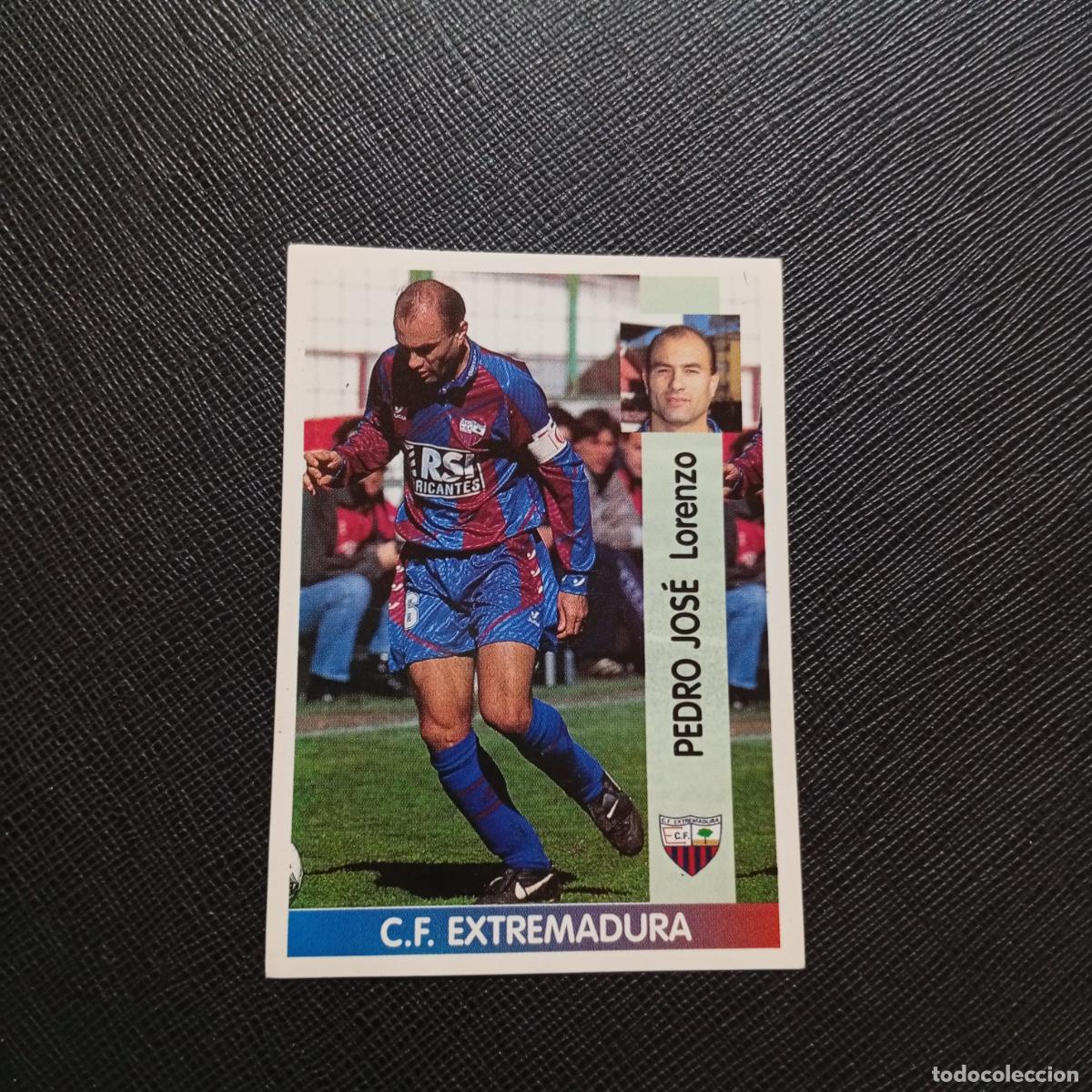 Cromos de F&uacute;tbol: 345 PEDRO JOSE EXTREMADURA PANINI 1996 1997 CROMO FUTBOL LIGA 96 97 - SIN PEGAR - A189 PG460
