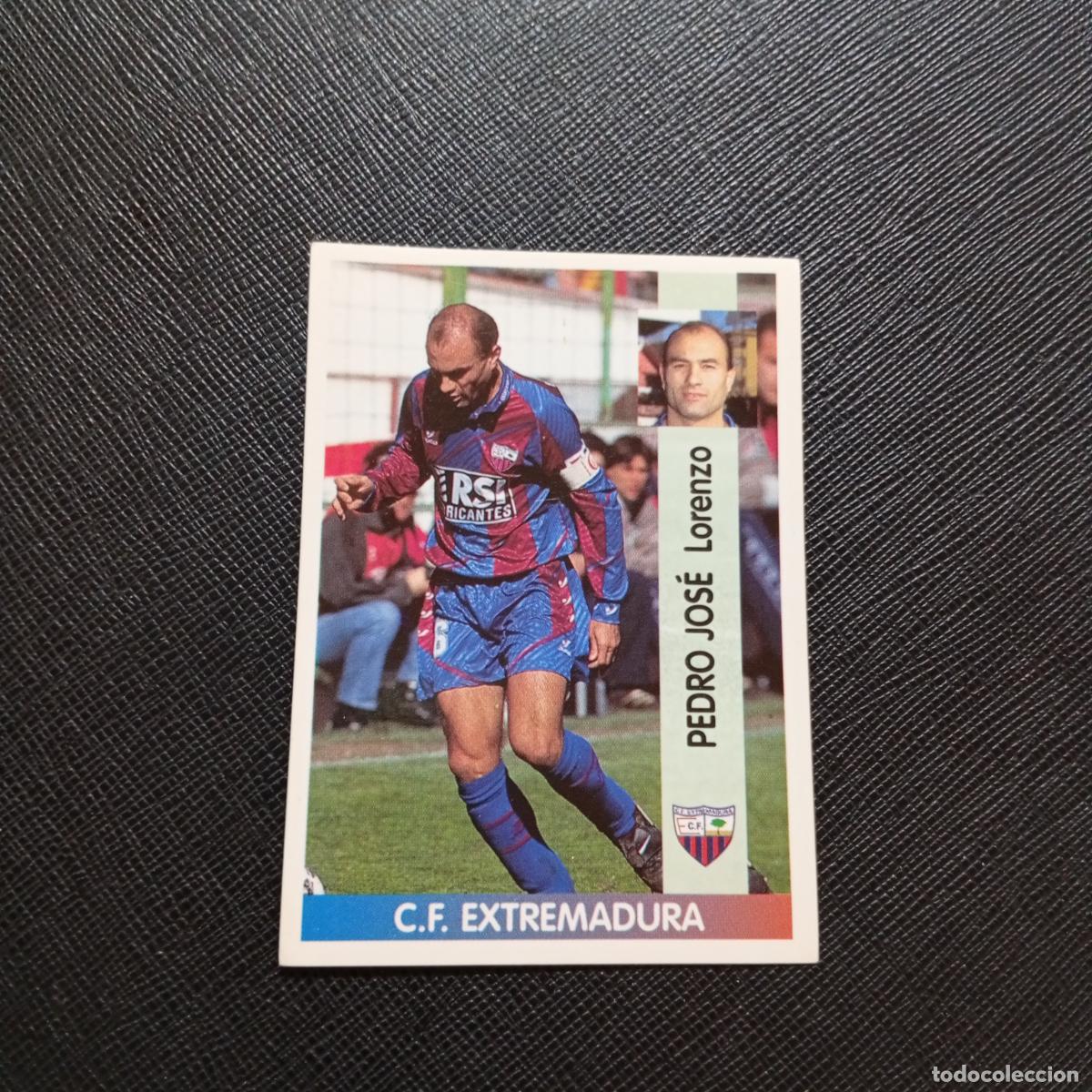 Cromos de F&uacute;tbol: 345 PEDRO JOSE EXTREMADURA PANINI 1996 1997 CROMO FUTBOL LIGA 96 97 - SIN PEGAR - A189 PG460 B