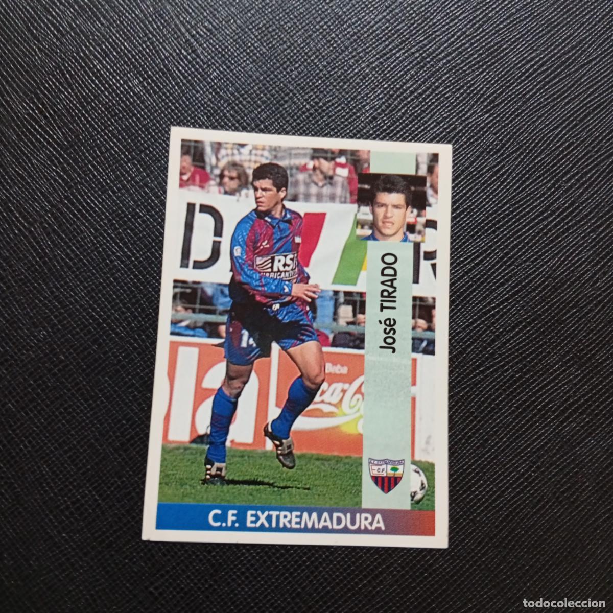 Cromos de F&uacute;tbol: 341 TIRADO EXTREMADURA PANINI 1996 1997 CROMO FUTBOL LIGA 96 97 - SIN PEGAR - A189 PG460