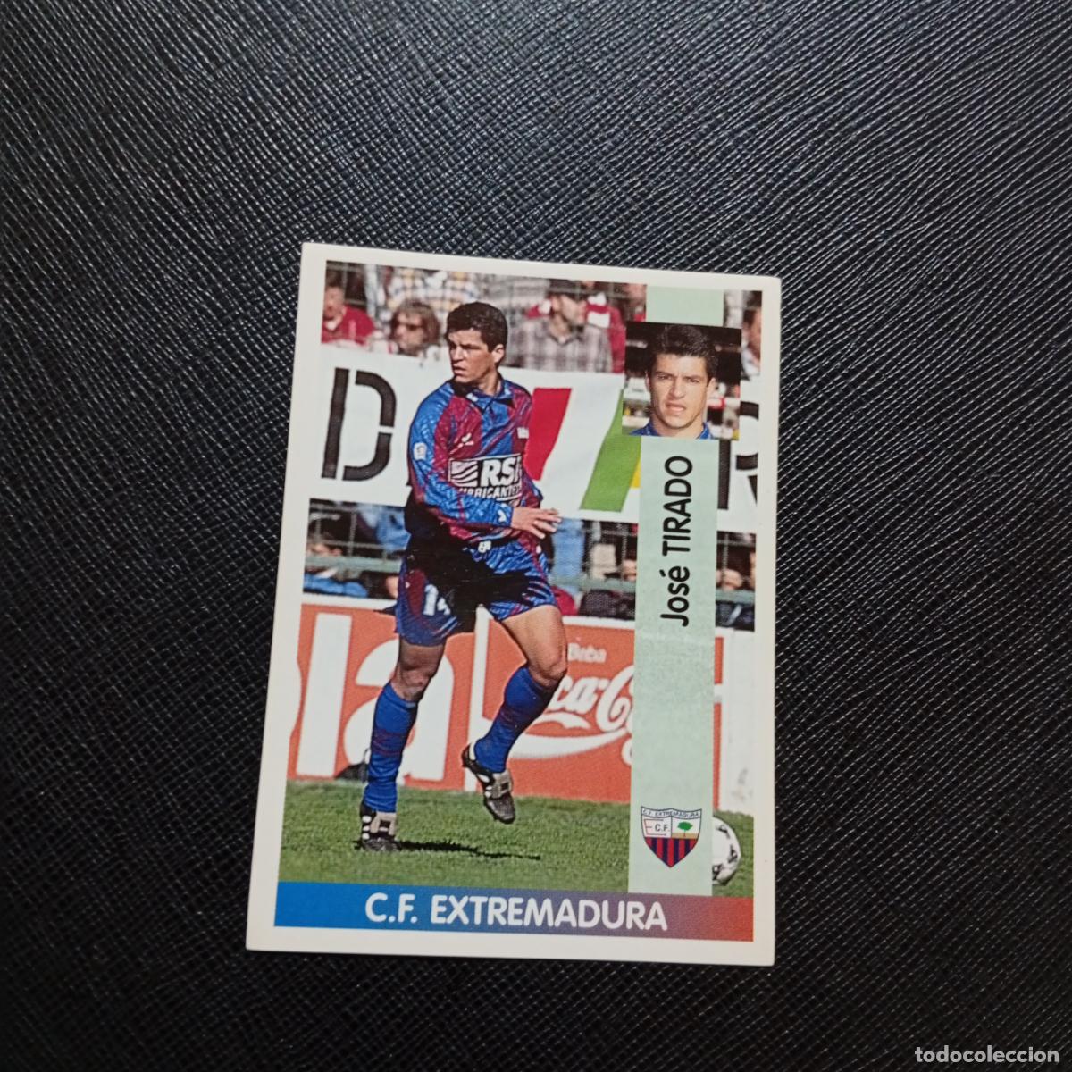 Cromos de F&uacute;tbol: 341 TIRADO EXTREMADURA PANINI 1996 1997 CROMO FUTBOL LIGA 96 97 - SIN PEGAR - A189 PG460 B